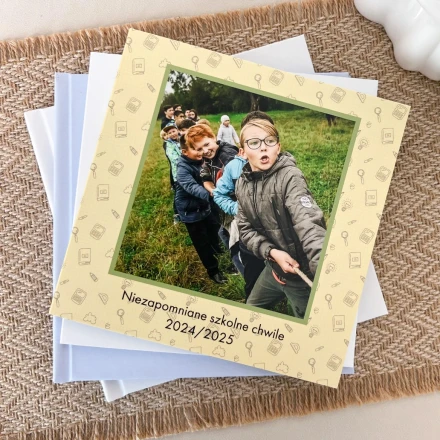 Fotoalbum Soft szablon szkolny